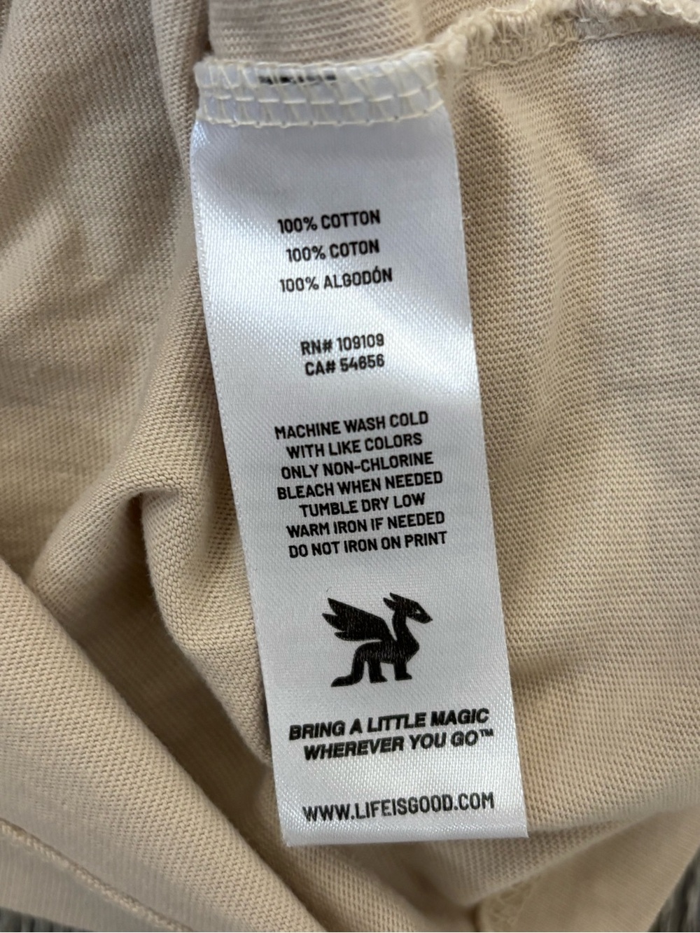 Life is good crusher t-shirt - Picture 3 of 4